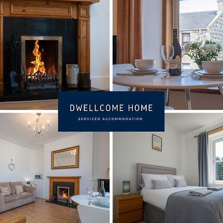 Dwellcome Home Ltd 1 Bed Apt, Half Mile To Union Street Yet Quiet, Free Parking, Fast Wifi, Ideal For Long Term Contractor, Etc Stays, Fully Equipped Kitchen, Regular Housekeeping Option - See Our Site For Assurance Абердин Екстер'єр фото