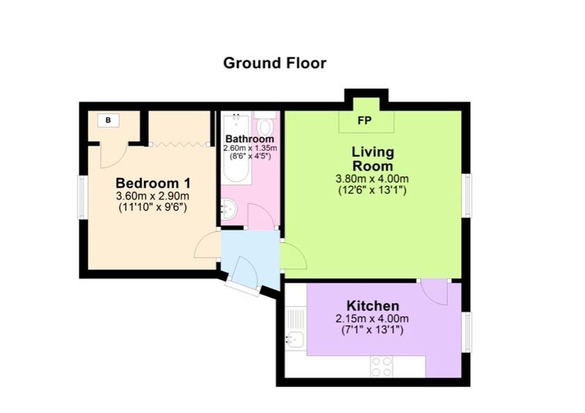 Dwellcome Home Ltd 1 Bed Apt, Half Mile To Union Street Yet Quiet, Free Parking, Fast Wifi, Ideal For Long Term Contractor, Etc Stays, Fully Equipped Kitchen, Regular Housekeeping Option - See Our Site For Assurance Абердин Екстер'єр фото